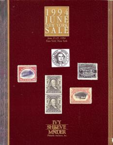 Ivy, Shreve & Mader: Sale #   -  The 1994 June New York S...