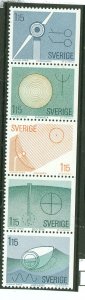 Sweden #1313-17 Mint (NH) Single (Complete Set)