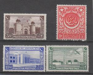 Pakistan 20, 21, 22, 23, MNH