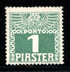 Austria Turkey 1908  Scott #J8 MH