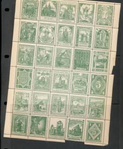 Religion School Aberdeen Nazareth Early MNH Labels(Approx 190) A7