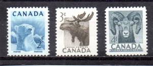 Canada 322-324 MNH