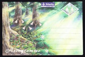 Aland Is. Forest Flowers Aerogram