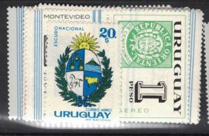 Uruguay SC 271a-j, 272 MOG (10dtx)