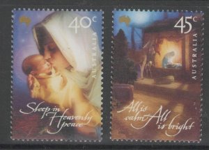 AUSTRALIA SG2056/7 2000 CHRISTMAS MNH