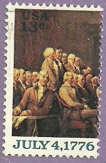 US Used Stamp Scott 1691 Declaration of Independence Left #2