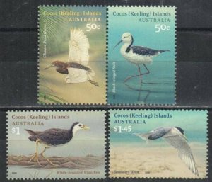 Cocos Islands Stamp 348-350  - Birds