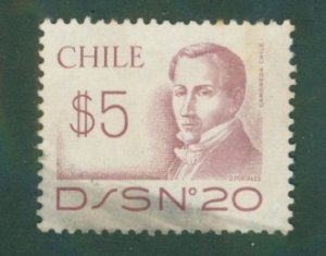 Chile 546 USED BIN $0.50