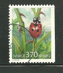 Norway 1147 Ladybug Postally used