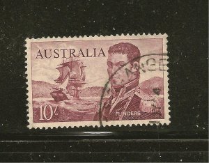 Australia SC#377 Matthew Flinders 10sh Used