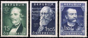 Scott #577-9 Famous Men MNH