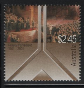 Australia 2001 MNH Sc 1961 $2.45 Opening of 1st Parliament of the Commonwealt...