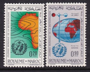 Morocco 102-103 MNH VF