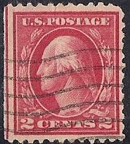 499 2 cent Washington, Dark rose type 1 Stamp used VF