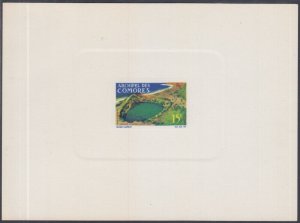 COMORO ISLANDS Sc# 67 PROOF CARD - SCENIC SCENE