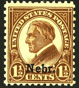 U.S. #670 MINT OG NH