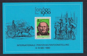 Surinam  #550a  MNH   1980  sheet Rowland Hill