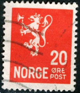 NORWAY #196, USED - 1940 - NORWAY052NS11