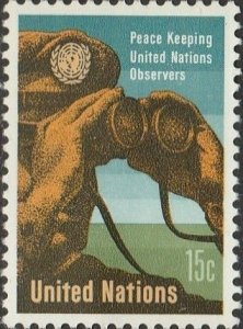 United Nations-New York, #160  Unused  From 1966