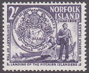 Norfolk Island 1956 SG20 UHM