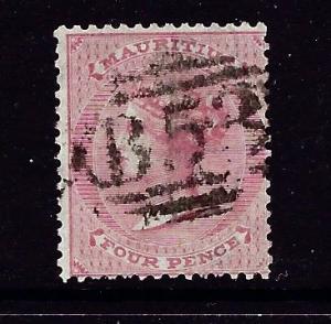 Mauritius 35 Used 1863 Issue