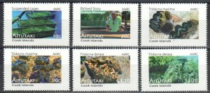 Aitutaki Stamp 572-577  - Marine Life