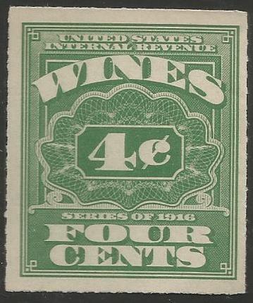U.S. Scott #RE62 Wine Stamp - Mint Single