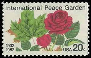 PCBstamps   US #2014  20c Peach Garden,MNH, (2)