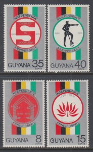 Guyana 239-242 MNH VF