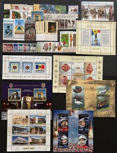 Moldova Moldavia Moldawien 2011 Year set all stamps and block's MNH