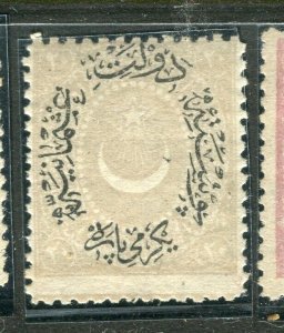 TURKEY; 1875-78 early classic issue fine Mint hinged 20pa. value