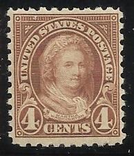 US 585 4c MNH F/VF