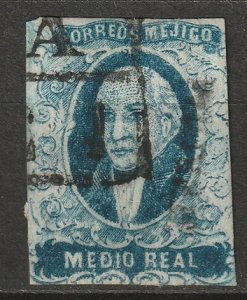 Mexico 1856 Sc 1 used