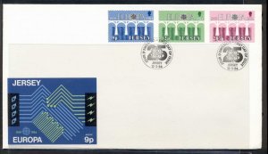 Jersey 1984 Europa Bridge FDC