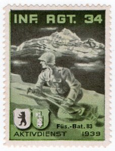 (I.B) Switzerland Cinderella : Army Post (1939)