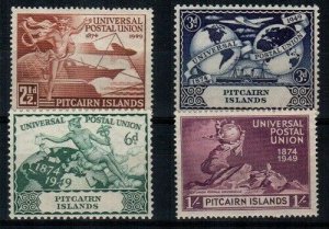 Pitcairn Island Scott 13-16 Mint NH