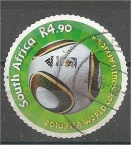 SOUTH AFRICA, 2010, used R4.90, FIFA World Cup, Scott