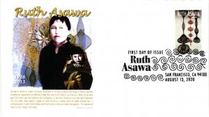 #5504-5510 RUTH ASAWA SCULPTOR SET OF 10 COVERS Forever - Panda Cachet – EV25