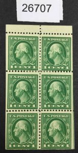 US STAMPS #498e MINT OG H BOOKLET $2.5 LOT #26707