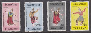 Thailand    #697-700   mnh    cat $13.40