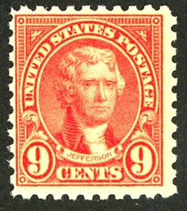 U.S. #590 MINT OG NH