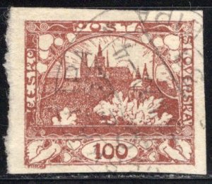 Czechoslovakia; 1918: Sc. # 8: Used Single Stamp