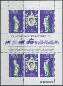 Gilbert Islands 1978 SG68a Coronation sheet MNH