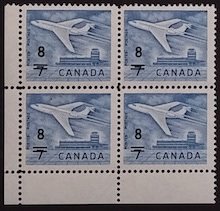 Canada 430 Corner Block LL VF MNH