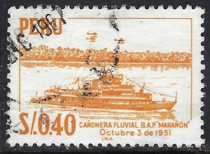 PERU 499 VFU SHIP R8-132-1