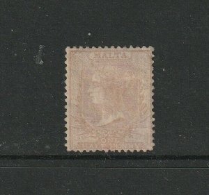 Malta 1860/3 QV No wmk, 1/2d Pale Buff MM SG 4