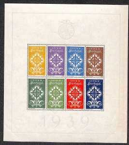 Portugal 1940, Portuguese army s/s, MNH