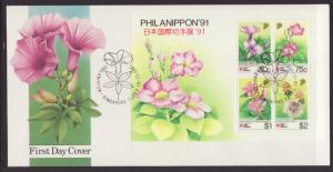 Singapore 614a Orchids U/A FDC