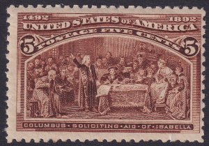 #234 Mint NH, F-VF (CV $150 - ID46936) - Joseph Luft