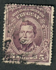 Uruguay #199 used Single